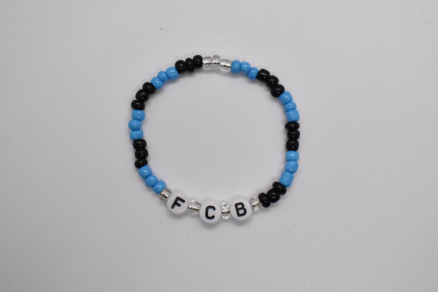 Kids Voetbalclub armbandje FCB FC Brugge blauw zwart Wristside United