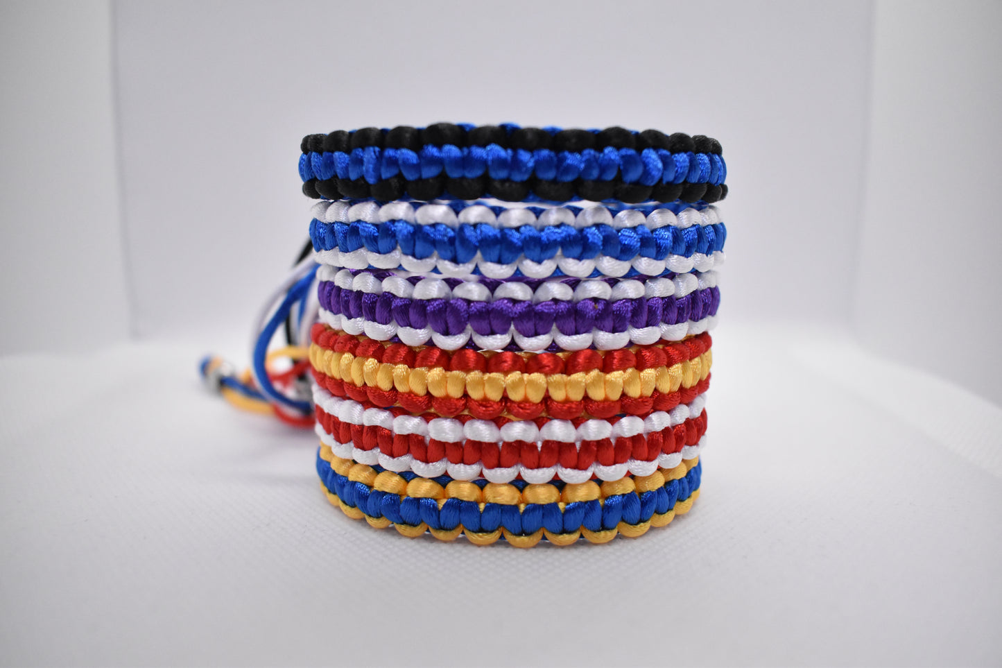 Voetbalclub armband RAFC STA FCB KAA KRC RSCA KVM USG Bold Colours Wristside United