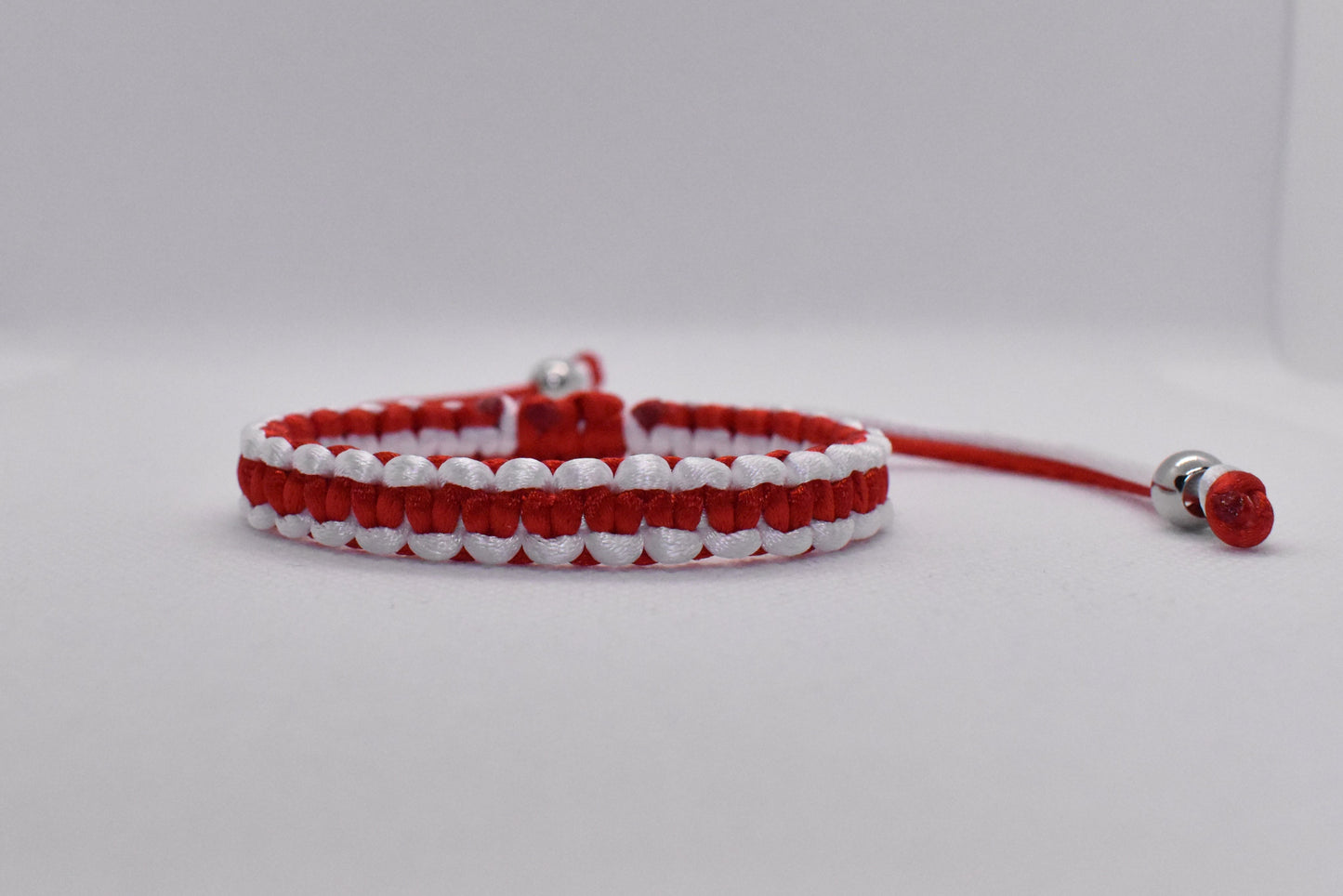 Voetbalclub armband bold RAFC STA Rood wit Wristside United