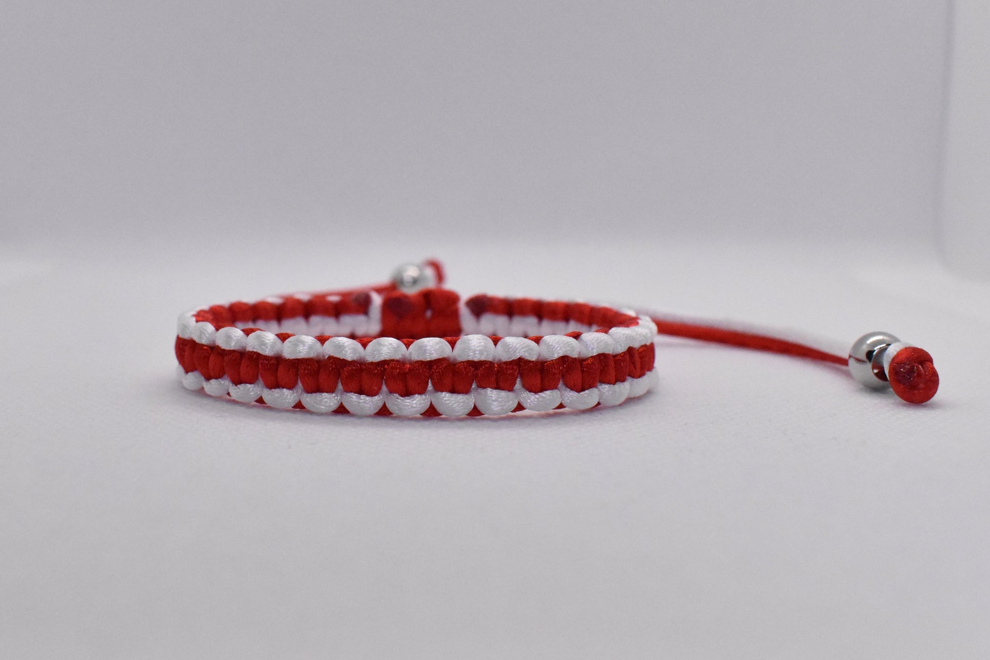 Voetbalclub armband bold RAFC STA Rood wit Wristside United