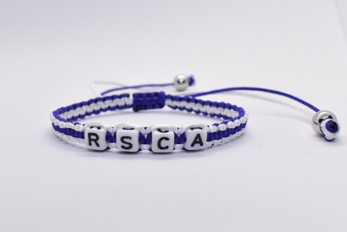 voetbal armband RSCA Anderlecht paars wit wristside united