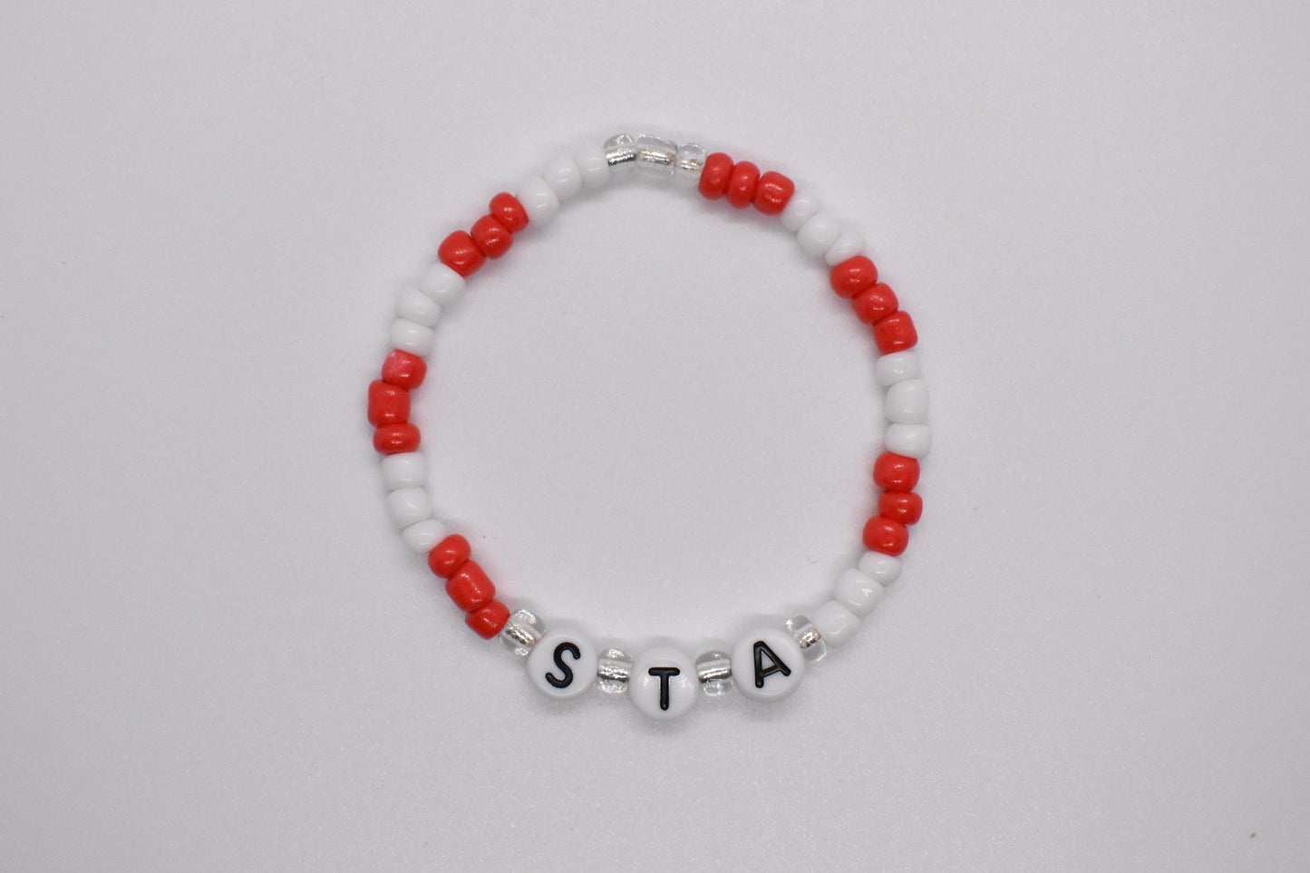 Kids voetbalclub armbandje voor kinderen STA Standard Luik Wit rood Wristside United